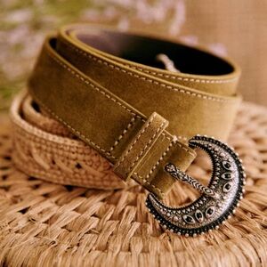 NWT Sezane Fine Louve Belt